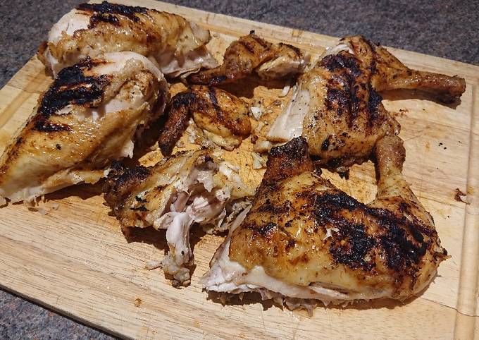 Piri-Piri Spatchcock Chicken