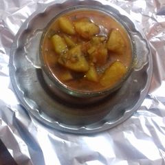 A picture of Jeera aloo.