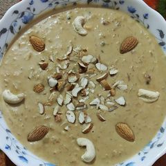 A picture of Jaggery Rice Kheer.