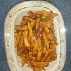 A picture of Honey chilli Potato.