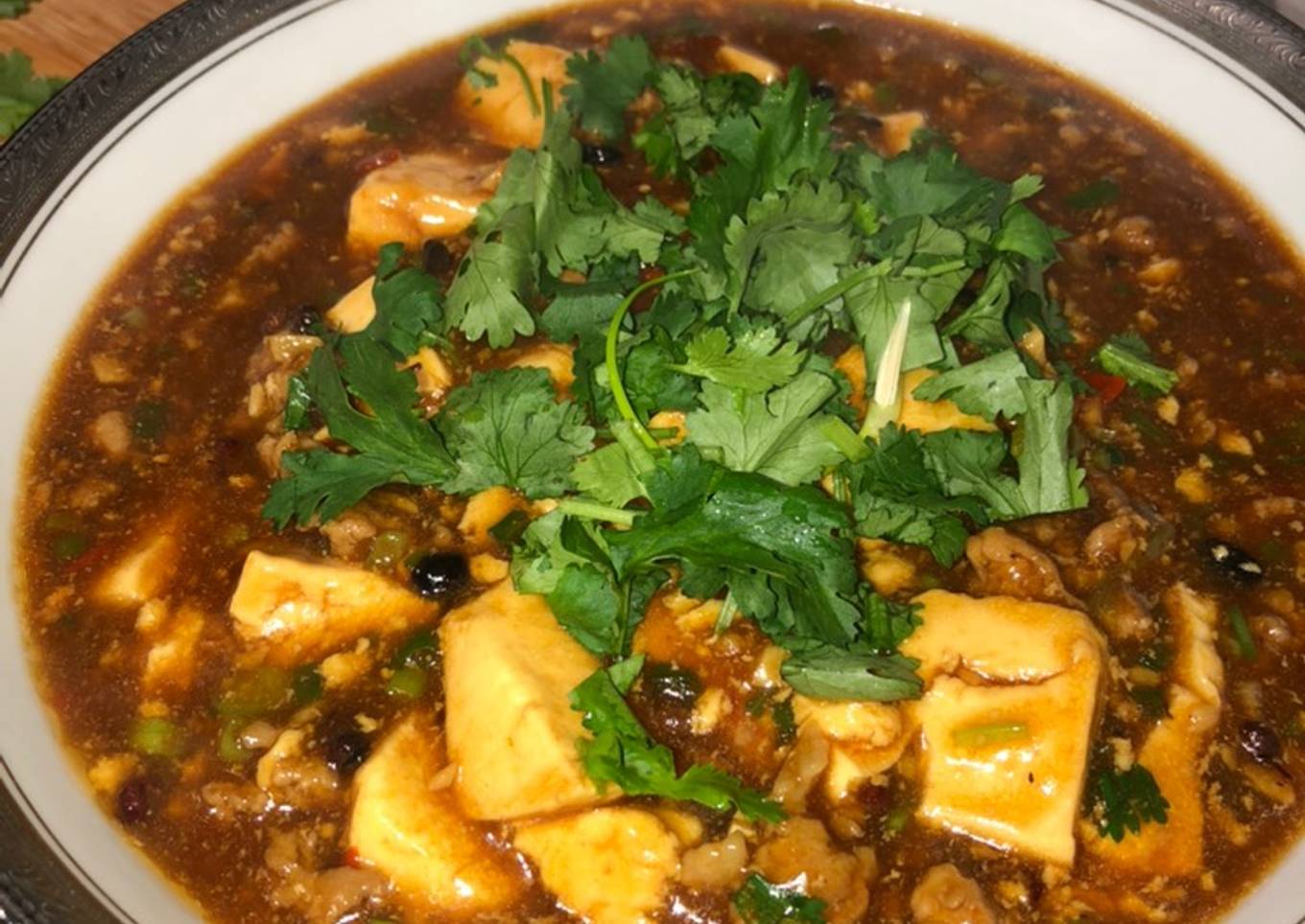 Mapo tahu putih