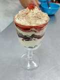 Triffle con frutos de estación