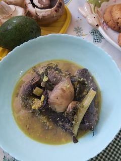 Φωτογραφία της συνταγής Vegan μαγειρίτσα με αβοκάντο 🥑