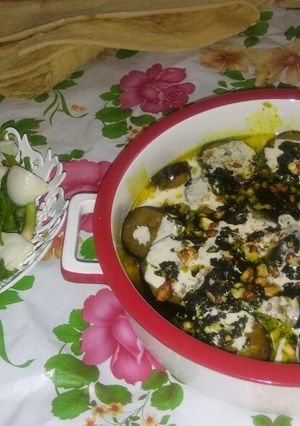 عکسی از دستور کشک بادمجان خیلی خوشمزه