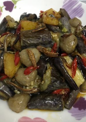 Foto resep Terong bakso teri tumis bumbu