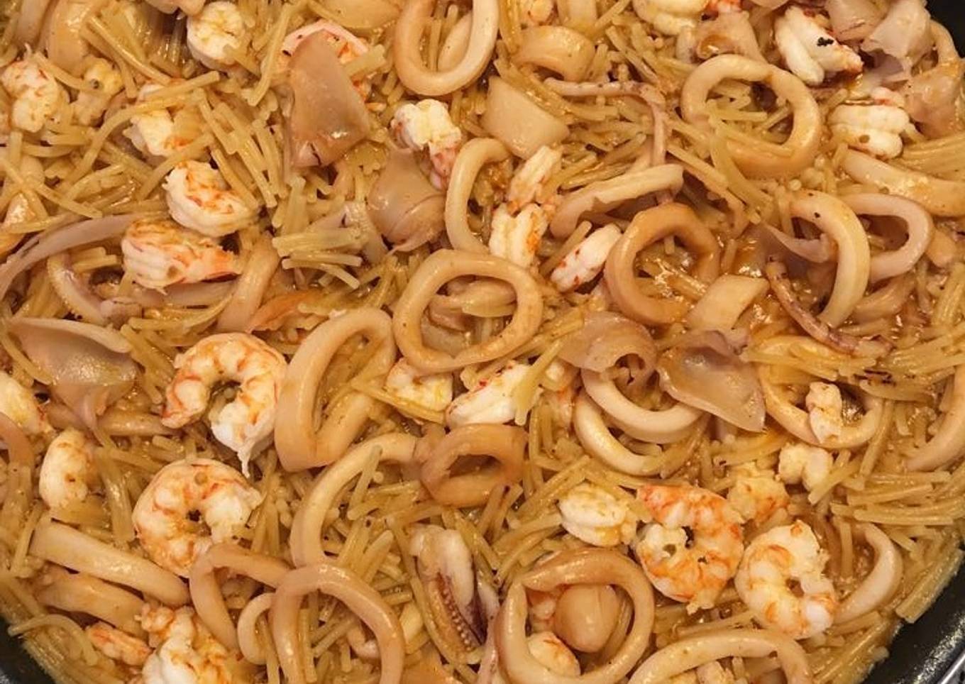 Fideuá de la yaya María #recetasconalma una receta de mi madre que siempre compartimos en familia