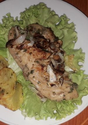 Una foto de Pollo a la plancha