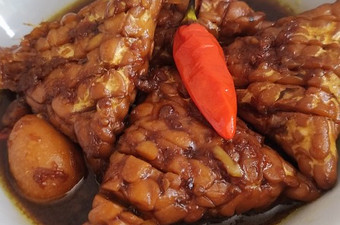 Langkah Mudah untuk Menyiapkan Bacem tempe + telur puyuh yummy yang Lezat