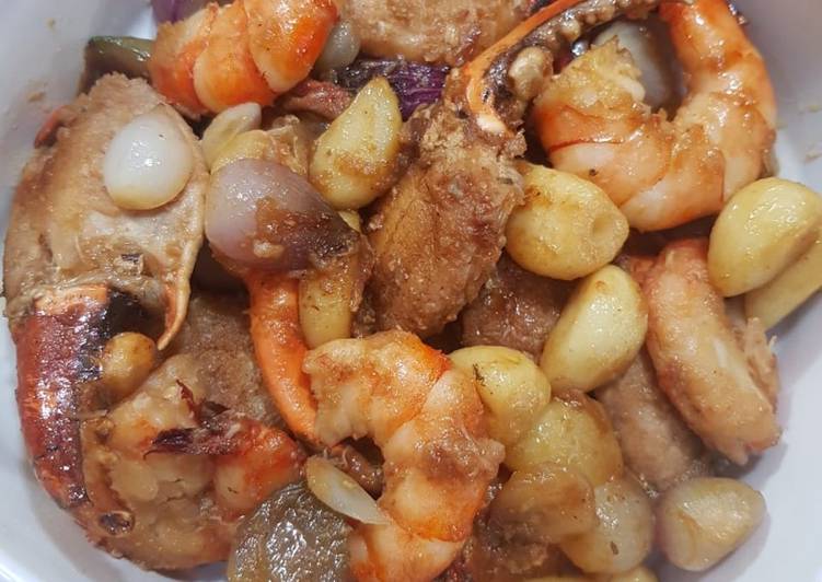 Resep Caramelize butter crab, Sempurna
