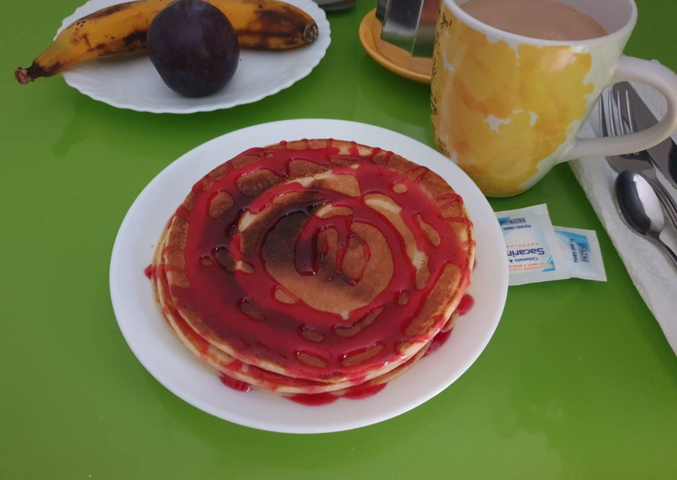 Tortitas casera para desayunar fin de semana