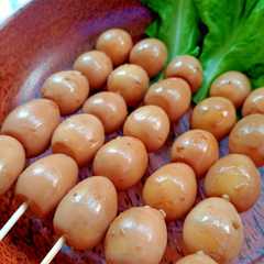 A picture of Sate Telur Puyuh.