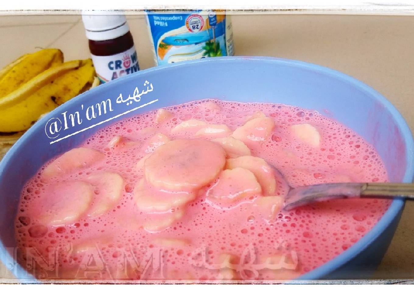 Banana and milk