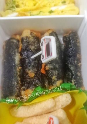 Foto resep Ayam Gulung Nori