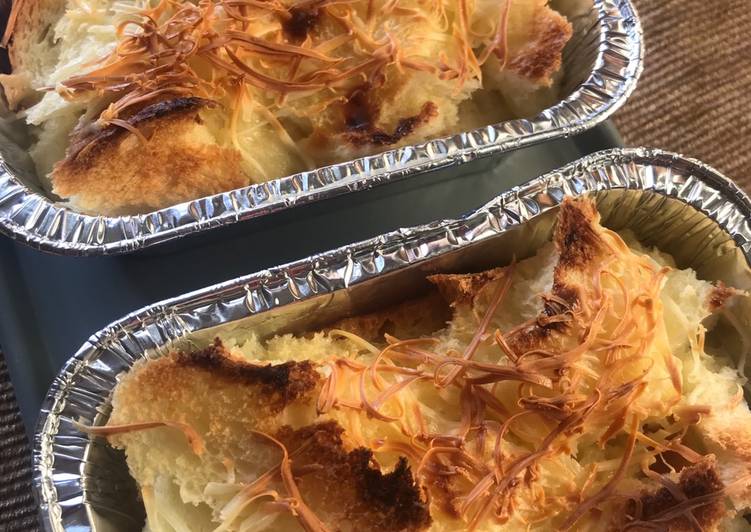 Langkah Mudah untuk Menyiapkan Bread Pudding, Sempurna
