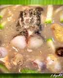 Cháo Cá Nấu Bầu, Nấm Rơm, Trứng Vịt Lộn