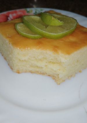 صورة لوصفة كيك الليمون الهش🍋بأسهل طريقة
