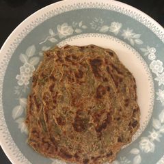 A picture of Multigrain Thalipeeth.