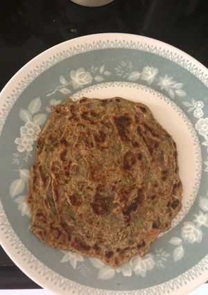 A picture of Multigrain Thalipeeth.