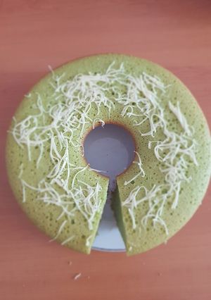 Foto resep Bolu Pandan No Mixer No Oven