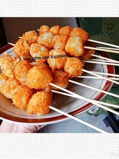 Foto resep Sate Cilok Goreng Crispy