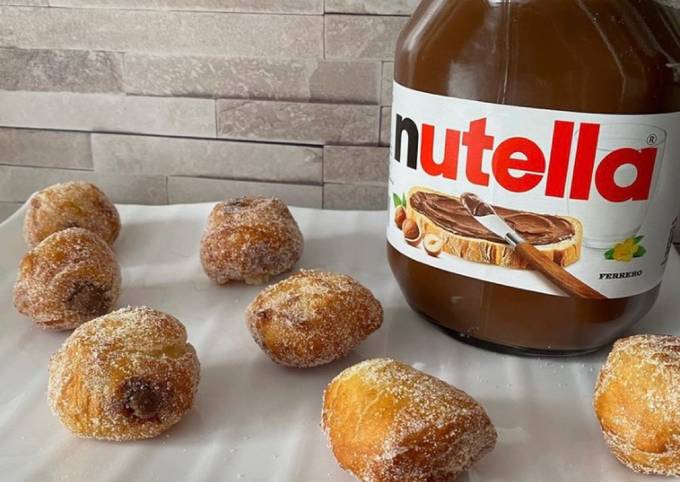 Beignets aux nutella 🍫