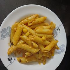 Mix vegetable pasta A picture of Mix vegetable pasta.