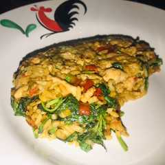 A picture of Nasi goreng kemangi (no minyak, gula, santan, tepung).
