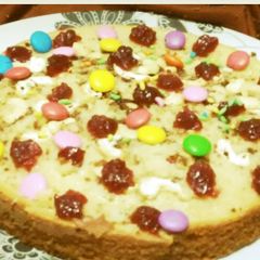 A picture of Szarlotka cake.