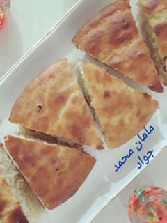 عکسی از دستور کیک ماست کشمشی