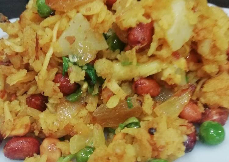 Masala Pohe Masala Pohe