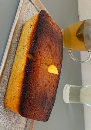 Une photo de Cake citron pavot