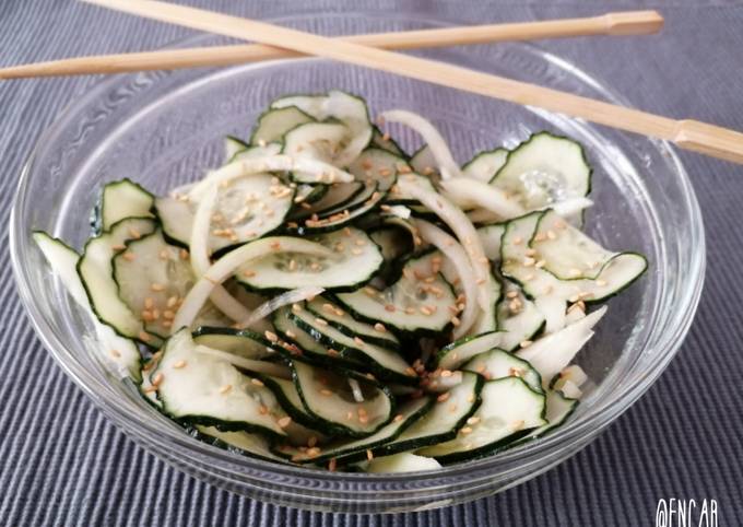 Ensalada de pepino japonesa Receta de Encar- Cookpad