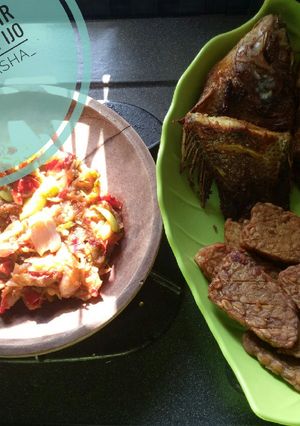 Foto resep Goreng Mujair Sambal Tomat Ijo