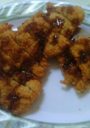 Foto resep Chicken katsu saos teriyaki