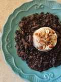 Porotos negros borrachos (al vino tinto)🍷🍽