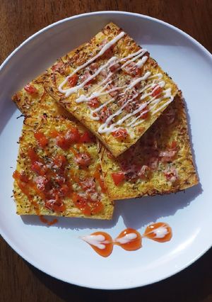 Foto resep Pizza Roti Tawar