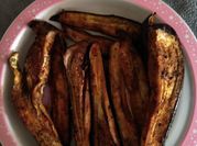 A picture of eggplant air fryer