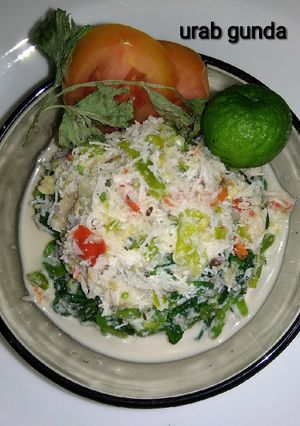 Foto resep (Urab gunda)