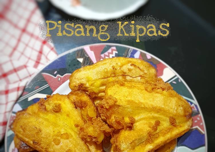 Resep Terbaik Pisang Goreng Kipas Enak Sempurna