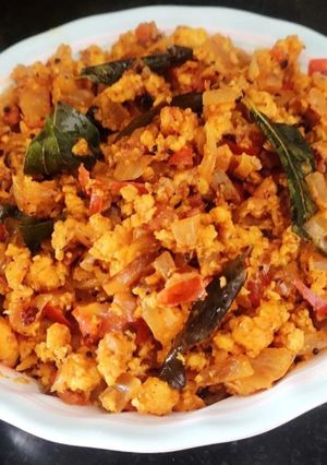 A picture of Paneer bhurji.