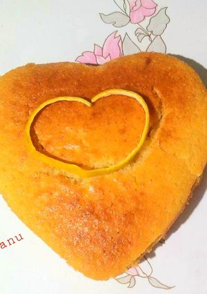A picture of Eggless Orange Cake.