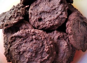 Una foto de Choco cookies veganas 🍫🍪 :)