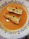 Sopa de elote con chipotle