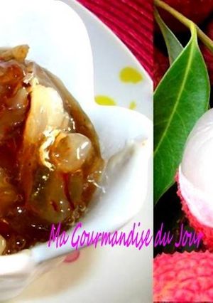 Une photo de Chutney de litchis
