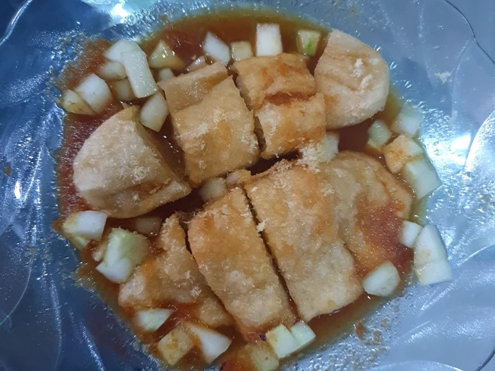 Langkah Mudah untuk Membuat Resep  Mpek mpek dos tanpa ikan yang Enak, Bisa Manjain Lidah