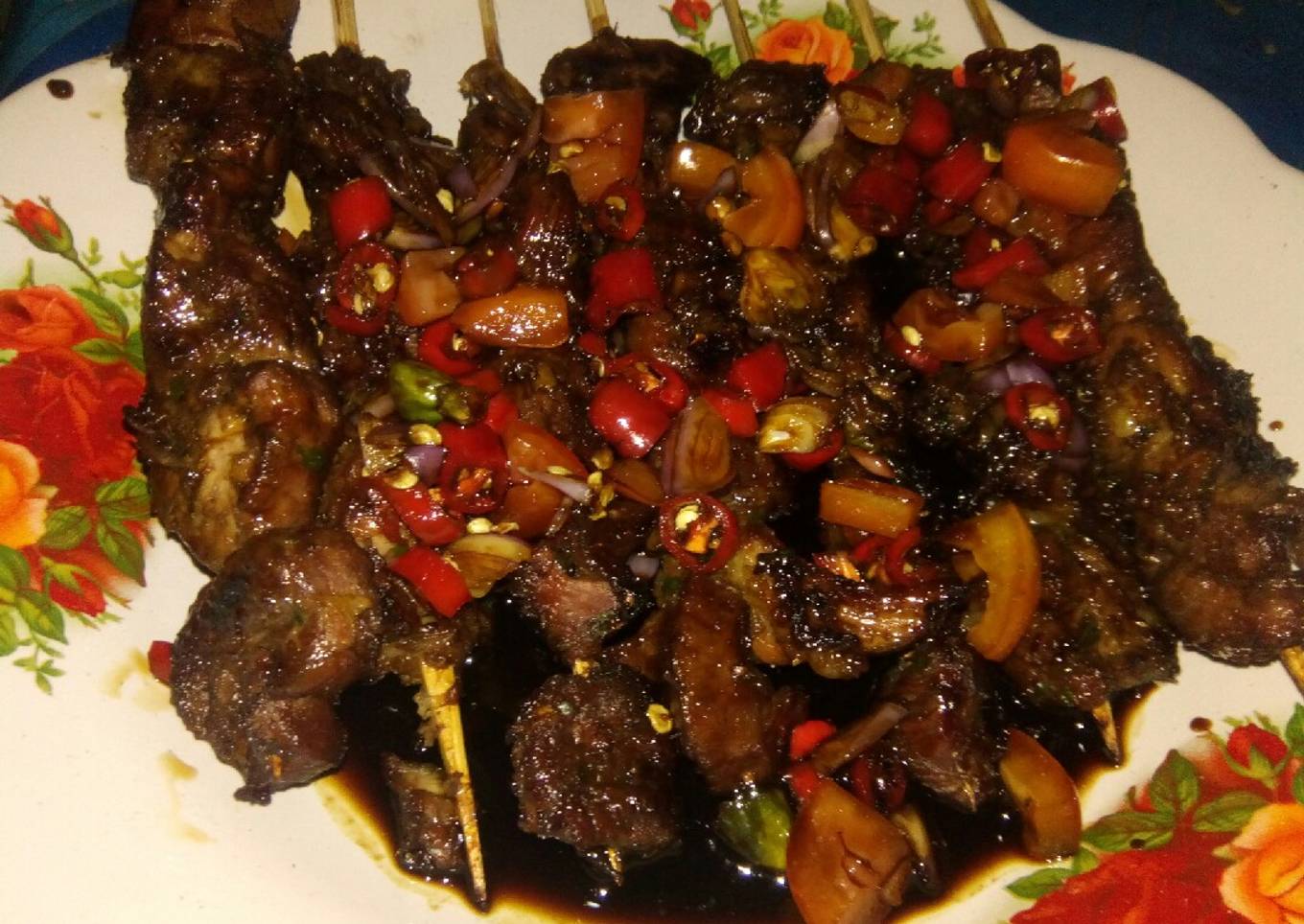 Sate Kambing Simple bisa Empuk