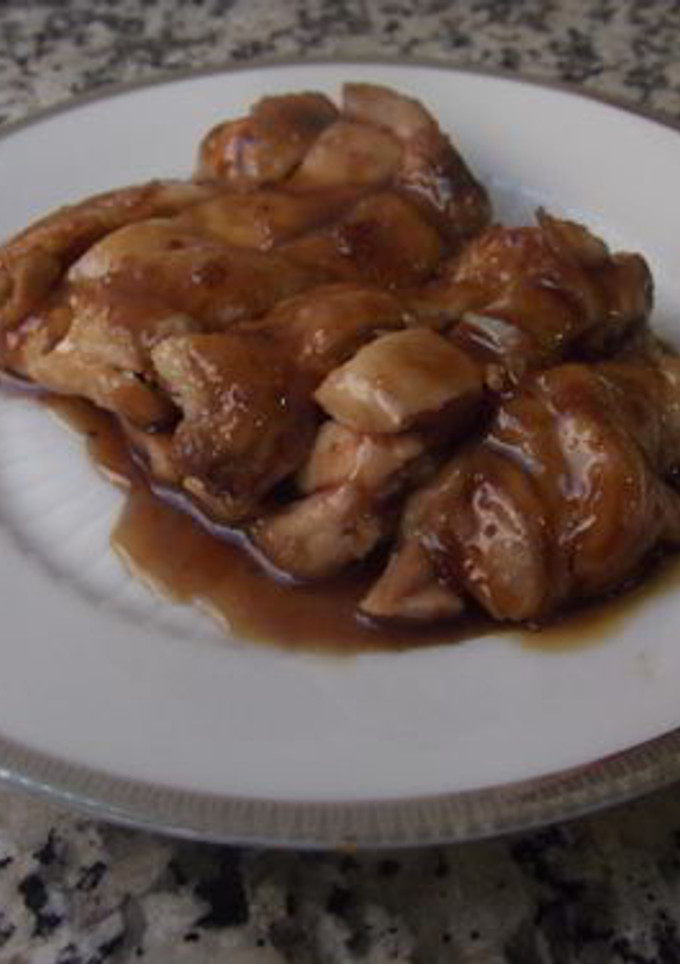 Una foto de Pollo teriyaki