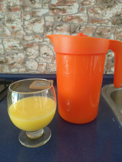 Una foto de Zumo naranja Thermomix