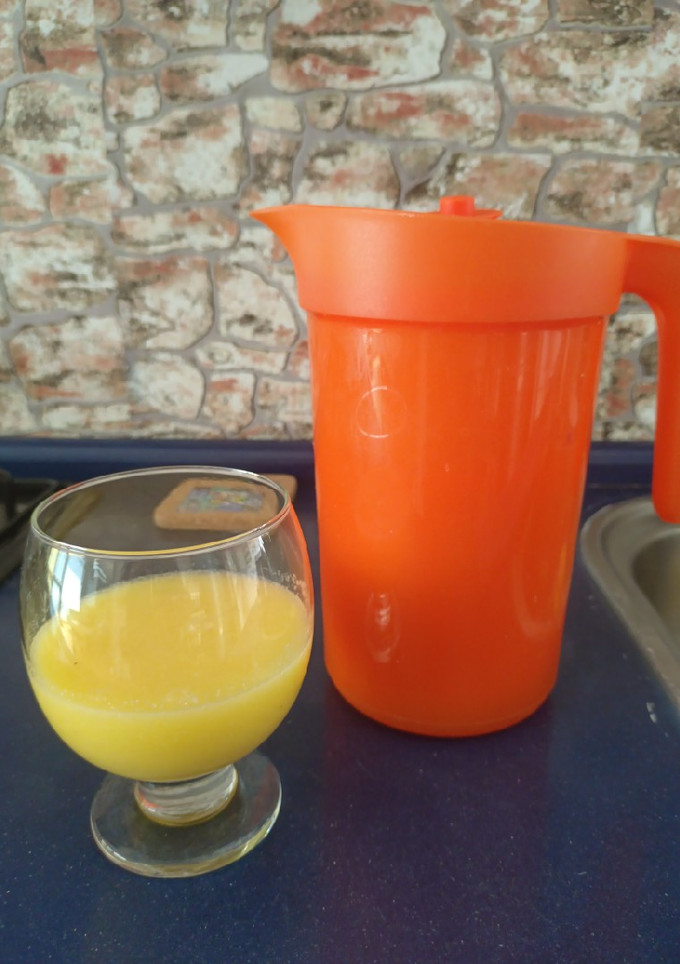 Una foto de Zumo naranja Thermomix