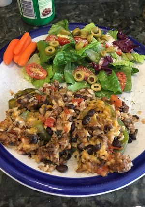 A picture of Stuffed Green Peppers.